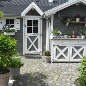 Pflaster im wilden Verbund